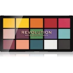 Makeup Revolution Reloaded paleta očních stínů odstín Marvellous Mattes 15x1,1 g