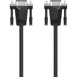 VGA kabel Hama [1x VGA zástrčka - 1x VGA zástrčka] černá 1.50 m