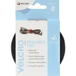 Stahovací páska se suchým zipem Velcro VEL-EC60253, 5 m x 10 mm, černá, 5 m