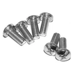 Upevňovací šroub Hammond Electronics 1593ATS100, ocel, stříbrná, 6 mm, 100 ks