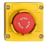 Nouzové tlačítko BACO LBX130091 (100644), 240 V/AC, 3 A, 1 rozpínací, červená