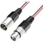 Mikrofonní XLR propojovací kabel Paccs HMC10RE100SD, 10.00 m, červená