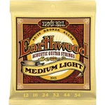 Struny na 12-strunou kytaru Ernie Ball Earthwood Bronze Medium Light, 012 - 054