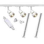 Lištový systém svítidel SLV, 1fázový, LED, 3x 50 W, GU10, bílá