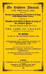 Wisden Cricketers' Almanack 1869