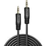 Jack audio kabel LINDY 35640, 25.00 cm, černá