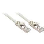 Síťový kabel RJ45 LINDY 48390, CAT 5e, F/UTP, 0.50 m, šedá