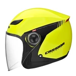 Moto přilba Cassida Reflex Safety  černá-fluo žlutá  S (55-56)