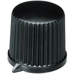 Otočný knoflík s ukazatelem OKW, 6 mm, černá