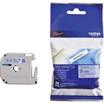 Páska do štítkovače Brother M-K521, 9 mm, M, 8 m, černá/modrá