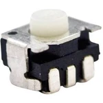Tlačítko TE Connectivity 1977067-1, 24 V/DC, 0.05 A, černá, 1 ks
