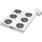 Větrák pro datové skříně Digitus DN-19 FAN-6-SRV, velikost racku (HE) 1 U, 19 palec