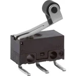 Mikrospínač s rolnou Cherry Sw. DG13-B3RA, 125 V/AC, 3 A, do DPS zahnuté, 1x zap/(zap)
