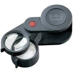 Příruční sklápěcí lupa 3x + 6x, achromatická Eschenbach 11869 3 x, 6 x, 9 x 23 mm
