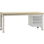 Kompletní dílenském základní PROFI s multiplex deska, Šxhxv = 1500 x 700 x 840 mm Manuflex WP5424.9006 WP5424.9006