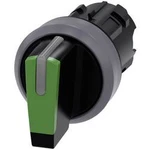 Kloubový spínač Siemens 3SU1032-2BM40-0AA0, otočný přepínač, 2 x 45 °, pískově šedá , zelená, 1 ks