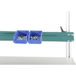 Manuflex LZ8325.5021 ESD-boxy Nosná kolejnice pro Alu-Aufbauportal, ve vodní modrá RAL 5021, Šxhxv = 1996 x 2 x 100 mm
