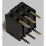 Zásuvková lišta BKL Electronic 10122241, řádky 2, kontakty na řádek 3, 1 ks