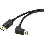 DisplayPort kabel Renkforce [1x zástrčka DisplayPort - 1x zástrčka DisplayPort] černá 2.00 m