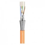 Ethernetový síťový kabel CAT 7 Sommer Cable 580-0255FC, oranžová, metrové zboží