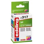 Inkoustová kazeta náplň do tiskárny Edding EDD-317 18-317, kompatibilní, azurová, purppurová, žlutá