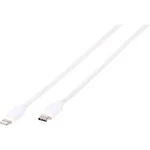 Adaptér USB 2.0 Vivanco [1x USB-C™ zástrčka - 1x dokovací zástrčka Apple Lightning] bílá