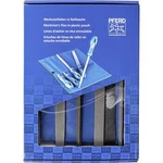 Sada dílenských pilníků 200 mm drážkování 3 do svinovací PVC vč. Krabice. Krabice PFERD 533 WRU 200 H 3 11801533 200