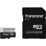 Paměťová karta microSDXC, Transcend High Endurance 350V, Class 10, UHS-I, vč. SD adaptéru