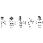 Izolační průchodka Fischer Elektronik IB 2, vnější Ø 6,3/9,3 mm, vnitřní Ø 3,96 mm