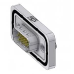 D-SUB zástrčka Deltron Connectors 180 °, pólů 15, pájecí kalíšek, 1 ks