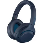 Bluetooth® cestovní sluchátka Over Ear Sony WH-XB900N WHXB900NL.CE7, modrá