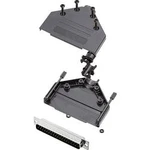 Sada D-SUB kolíkové lišty encitech DTPK-P-37-DMP-K, 180 °, pólů 37, pájecí kalíšek, 1 sada