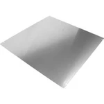 Podlahová deska Hammond Electronics 1434-1717, hliník, (d x š x v) 432 x 432 x 1 mm, přírodní, 1 ks