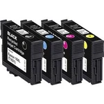 Basetech Ink náhradní Epson T1621, T1622, T1623, T1624, 16 kompatibilní kombinované balení černá, azurová, purppurová, žlutá BTE154 1621,4850-126