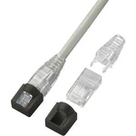 Zástrčka, rovná TRU COMPONENTS 749224 RJ45, transparentní, 1 ks