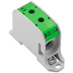 Průchodková svorka Weidmüller WPD 131 1X95/1X95 GN, 2502670000, šedá, zelená, 2 ks