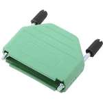D-SUB pouzdro encitech DPPK25-G-K 6353-0106-03, pólů 25, plast, 180 °, zelená, 1 ks