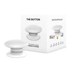 Tlacitko Fibaro Button, Z-Wave Plus (FIB-FGPB-101-ZW5) biele inteligentné bezdrôtové tlačidlo • kompatibilné so systémom Z-Wave • Bluetooth • jednoduc