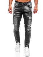 Černé pánské džíny regular fit Bolf R911