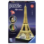 Ravensburger Puzzle Eiffelova věž 3D noční 216 dílků