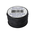 Padáková šnúra Micro Cord (125 ft) ARM® – Čierna (Farba: Čierna)