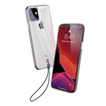 Baseus Clear Transparent Soft TPU Protective Case with Lanyard For iPhone 11 6.1 Inch