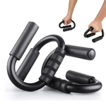 Multi-function S-shaped Push-ups/Sit-ups Support Arm Abdominal Muscle Fitness Equipment Home Exercise Tools