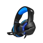 PHOINIKA H-3 Gaming Headset USB Built-in Sound Card Dazzling Optical Headset 50mm Drive Unit 120° Rotating Microphone 4D