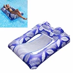 Inflatable Pool Hammock Foldable Float Lounger Floating Row Air Mattresses Bed Swimming Pool Water Sports Recreation Toy