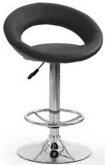 HALMAR barová židle H15 černá