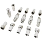 TRU COMPONENTS TC-7572820 Sada pripojenia konektora F   Priemer lanka: 7 mm TRU COMPONENTS