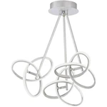 WOFI ELIOT 9410.03.70.8100 LED stropné svietidlo strieborná 39 W teplá biela