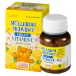 DR. MÜLLER Müllerovi medvídci s vitaminem C s příchutí citronu 45 tablet DR. MÜLLER Müllerovi medvídci s vitaminem C s příchutí citronu 45 tablet