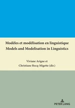 ModÃ¨les et modÃ©lisation en linguistique / Models and Modelisation in Linguistics